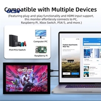 MPI8008-A Pantalla Táctil Capacitiva LCD IPS de 8 Pulgadas, Módulo LCD de 1280*800 con Interfaz Hd-mi/USB para Raspberry Pi