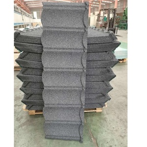0.35mm Red Stone Roof <b>Tiles</b> Long Size Stone Coated Corrugated Roofing Metal <b>Sheets</b> - Product Image 3