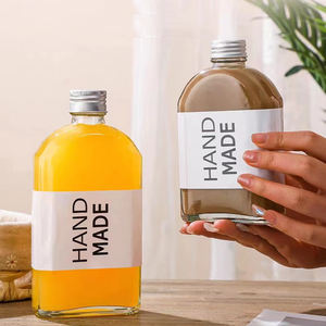 Bottiglia Quadrata in Vetro per Confezionamento di Caffè, Succo, <span class=keywords><strong>Latte</strong></span>, Vino 100 <span class=keywords><strong>ML</strong></span> 200 <span class=keywords><strong>ML</strong></span> 250 <span class=keywords><strong>ML</strong></span> 350 <span class=keywords><strong>ML</strong></span> 500 <span class=keywords><strong>ML</strong></span> - Product Image 3