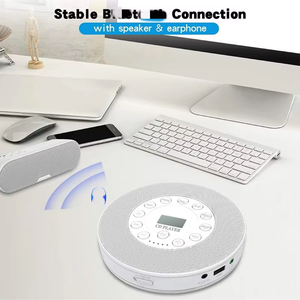 Reproductor de CD Portátil con Bluetooth, Radio FM, Reproductor de MP3 USB, Entrada AUX, Convertidor de CD a USB, Altavoz Estéreo, para Actividades en Casa y al Aire Libre - Product Image 6