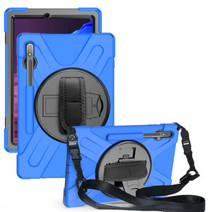 Funda <span class=keywords><strong>de</strong></span> PC dura <span class=keywords><strong>de</strong></span> silicona suave <span class=keywords><strong>de</strong></span> protección resistente para Samsung Galaxy Tab S7 FE 12,4 pulgadas/S7 <span class=keywords><strong>Plus</strong></span> funda Universal para tableta - Product Image 1