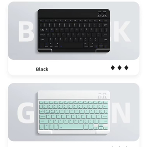 Teclado silencioso delgado portátil inalámbrico para teléfono y tableta Uso de oficina Adecuado para Android e iOS para Ipad - Product Image 1