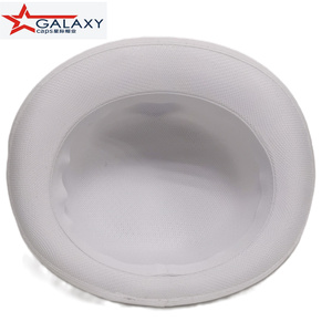 Cappello da sole da donna classico senza tempo cappello bianco in rete bianca cappello da sole Derby <span class=keywords><strong>bombetta</strong></span> uniforme - Product Image 4