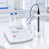 pH-mètre de laboratoire BIOSTELLAR 210 920 pour la mesure du pH, des mV et de la température avec calibration à 3 points et fonction de lecture automatique