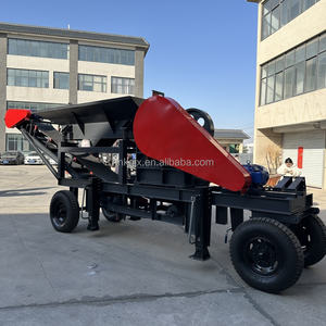 Barato e fácil de usar PE 250X400 Triturador de mandíbula móvel com capa protetora para Rock Crushing Britador de mandíbula com transportador - Product Image 2
