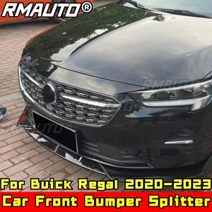 ลิ้นกันชนหน้า ใช้ได้กับ Buick Regal 2020-2023 ชุดแต่ง Body Kit ดิฟฟิวเซอร์หน้า สปลิตเตอร์กันชน อุปกรณ์ตกแต่งรถยนต์ - Product Image 3