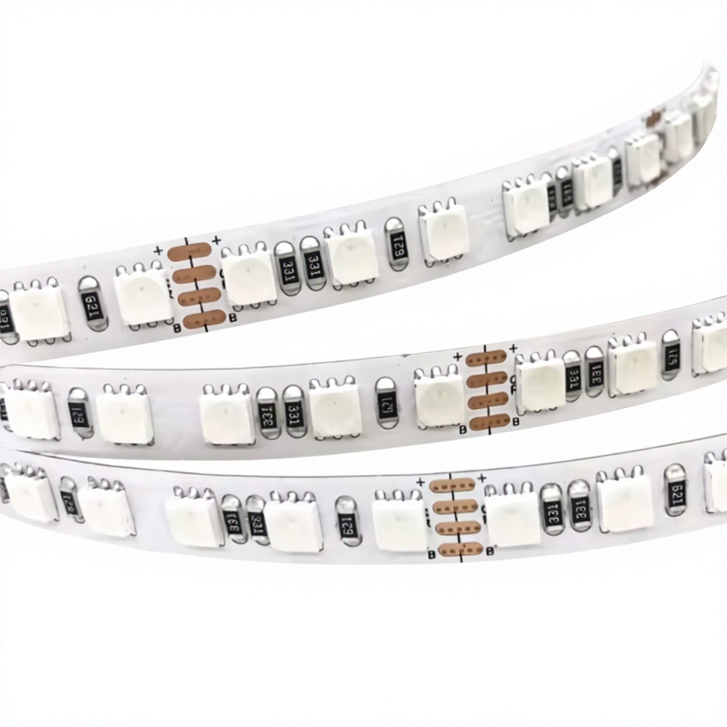 High Density 4040 RGB LED Strip Light 120LEDs/m 8MM PCB Flexible RGB LED Ribbon for Home & Hotel Decoration 5 Years Warranty