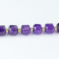 Nouveau 8MM Naturel Facettes Cube Pierre Perles Gemme Perle pour DIY Fabrication de Bijoux 8mm 6mm