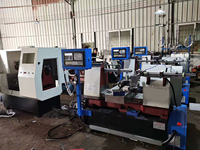 Machine de tournage CNC pour métaux, équipement automatique de tournage de tubes pour l'acier inoxydable, l'aluminium, le cuivre, les quincailleries et l'éclairage
