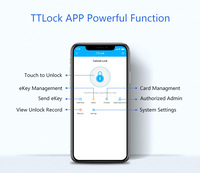 Tediton Ttlock APP rfid mot de passe intelligent biométrique sans fil tiroir serrure spa électronique numérique armoire de sécurité serrure