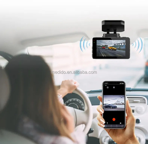 Bán hàng nóng 4K 1080P kép GPS Dash Cam phía trước và phía sau Video Recorder với tầm nhìn ban đêm AHD phía sau <span class=keywords><strong>DVR</strong></span> hộp đen - Product Image 4