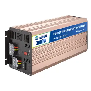 LRGR 3000W Pure Sine Wave Inverter Daya Frekuensi Tinggi untuk Rumah Mobil 1000W 2000W 4000W