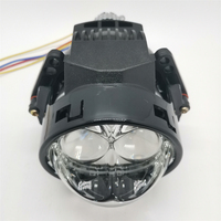 DLAND 66W XZF BI LED projecteur lentille 3 "trois faisceaux INSTALLATION facile montage, BILED LASER feux de route MAX