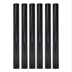 Longueur 10 20 30 pouces Tube en fibre de carbone léger 70mm 100mm Grand diamètre Sports - Product Image 4