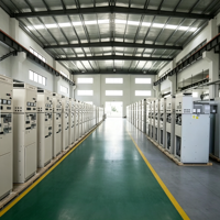 Appareillage de commutation blindé amovible AC KYN28A-12 haute tension en métal pour centrales électriques, distribution d'énergie industrielle et minière