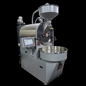 Machine à torréfier le café SUNROASTER 2,7 kW, couleur personnalisable, tambour de 15 kg, chauffage au gaz, certifiée ISO 9001, garantie 12 mois - Product Image 1