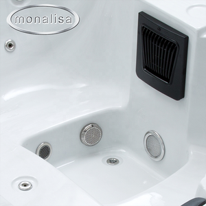 <span class=keywords><strong>Spa</strong></span> extérieur avec massage à l'<span class=keywords><strong>eau</strong></span> et lumières LED 7 couleurs, coque en acrylique, équipement de salle de bain familial, fabrication américaine - Product Image 3