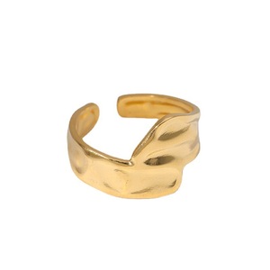 FANKE <span class=keywords><strong>Mylove</strong></span> Factory, vente en gros de bagues unisexes tendance en acier inoxydable plaqué or pour un cadeau quotidien - Product Image 1