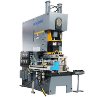 Plateau de conteneur de papier d'aluminium argenté automatique à grande vitesse semi-automatique 45t faisant la ligne de production de machine