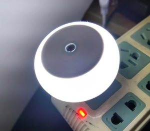 Led ánh sáng ban đêm thông minh cảm biến ban đêm Vòng cắm trong tường hổ phách đêm Đèn phòng tắm nhà bếp hành lang phòng ngủ đèn ngủ - Product Image 4