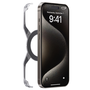 Armure magnétique arrière pour iphone 15 pro max coques de téléphone portable couverture <span class=keywords><strong>i</strong></span> <span class=keywords><strong>phone11</strong></span> 12 13 14 15 16 support de support - Product Image 2