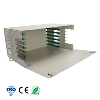 Kabinet Kabel Cross Connect 19 Inch, Unit Box Case, Panel Patch FTTH, Frame Distribusi Serat Optik ODF Simplex SC 72 Core