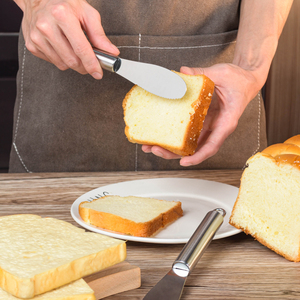Couteau à beurre dentelé, couteau à <span class=keywords><strong>fromage</strong></span>, outil de cuisine certifié FDA LFGB pour restaurant et hôtel - Product Image 6