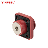 Poêle électromagnétique boîtier de batterie au lithium borne de connexion cc 200A M4 3000W nouveau moteur d'énergie colonne de connexion à plaque traversante
