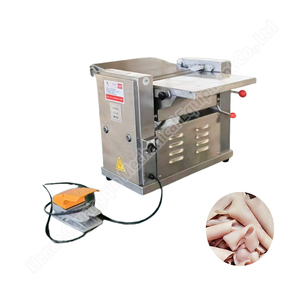 <b>Fish</b> Skin Remover <b>Machine</b> Automatic Beef Meat Slicing <b>Machine</b> Peeling Pork Skin Meat <b>Machine</b> - Product Image 2