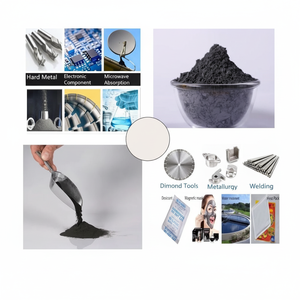 Polvo de diamante de hierro electrolítico de primera calidad, polvo Natural de 1kg, uso Industrial hecho en India para abrasivos magnéticos de blindaje EMI - Product Image 1