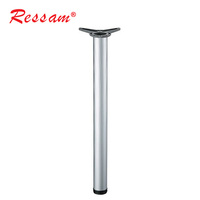 Ressam DIY Personnalisé Noir Or Argent Blanc Bureau Portable Décoratif Fonte Haute Conoïde Conique Chaise Table Pieds