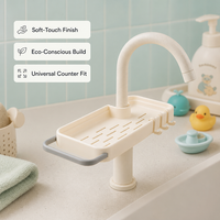 Organisateur de rangement multifonctionnel pour robinet, gain de place, accessoire d'évier de cuisine