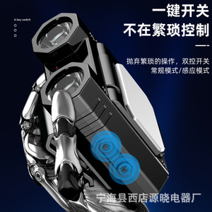 Headlamp High-Intensity Rechargeable 2000 MAh LED Rotatable Hiking Camping Outdoor Fishing Mining Lamp - Product Image 4