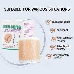 Силиконовые гелевые пластыри для шрамов, многоразовые водонепроницаемые патчи для удаления рубцов после кесарева сечения, от ожогов, растяжек, пятен. Доступно производство под собственной торговой маркой (OEM). - Product Image 2