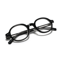 Dernières Lunettes de Créateur Monture Optique Tendance en TR90 avec Verres Transparents en Acétate