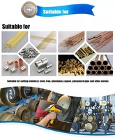 맞춤형 TCT 냉간 원형 톱날 285mm 315mm 350mm 400mm 460mm 금속/스테인리스강 절단용 초경 톱날