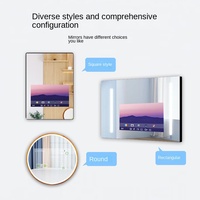Écran tactile capacitif interactif intelligent tout-en-un de 32 pouces, affichage numérique, miroir magique, IP65, pour magasin de détail, SDK graphique