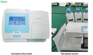 SABEDORIA 48 E 96 Placa De Poço <span class=keywords><strong>Elisa</strong></span> Leitor De Microplacas De Grau Médico Lavadora Leitor PS Equipamentos com Suporte OEM - Product Image 6
