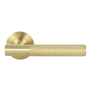 Maniglia per Porta in Ottone Satinato SS304, Design Elegante per Hotel, Uffici e Ville - Product Image 4