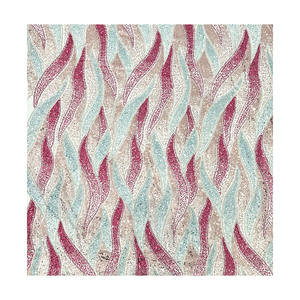 Prix de gros Tissu de dentelle à paillettes Broderie 100% Polyester Tissu de dentelle à paillettes pour robes de mariée - Product Image 6