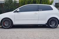 17-18 Zoll OZ Superturismo GT 5x112 5x120 Geschmiedete Konkave Felgen in Glänzend Schwarz für VW GTI MK5