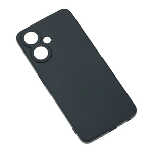 Nhà Sản Xuất Bán Buôn Matte TPU Trường Hợp Mềm Frosted Cover Quay Lại Silicone Điện Thoại Di Động Trường Hợp Đối Với <span class=keywords><strong>Oppo</strong></span> <span class=keywords><strong>A59</strong></span> 5G Phiên Bản Nước Ngoài Màu Đen - Product Image 2