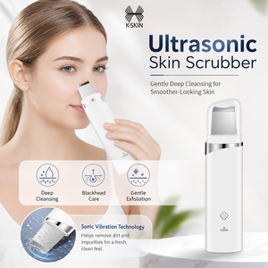 Limpiador Facial Ultrasónico K.SKIN con Punta Nano Blanca, Removedor de Puntos Negros Portátil, Limpiador Profundo de Poros para la Nariz - Product Image 1