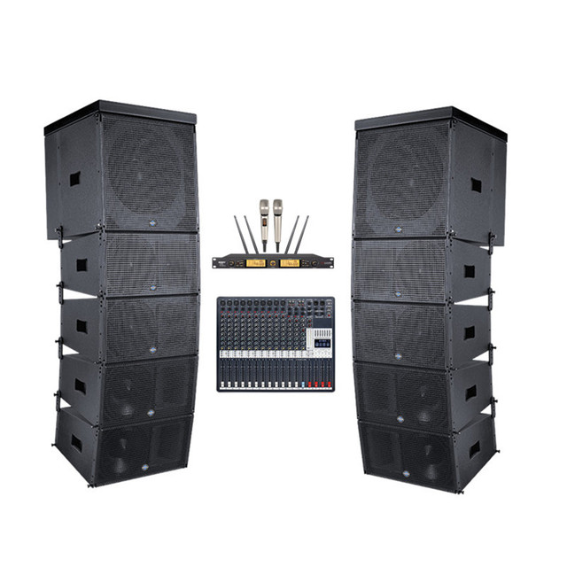 New Arrival Church Professional Audio Active 12 Inch Speaker Line Array Dj Sound System