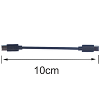 CE Rohs 10CM Fil Court PD 60W 3A Type-C USB-C Charge Rapide Câble de Données Cordon de Chargeur pour DJI Drones Powerbank iphone Samsung