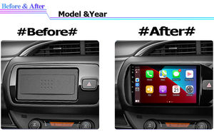 IPS écran tactile Android autoradio stéréo Dvd Gps lecteur de Navigation pour <span class=keywords><strong>Toyota</strong></span> Vitz <span class=keywords><strong>Yaris</strong></span> 2017 prise en charge miroir lien Wifi - Product Image 3