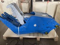 Nouvelle pince à burin SOOSAN jaune intégrée à moteur hydraulique pour engins de construction, pour excavatrice 25-32T, poids 2300 kg