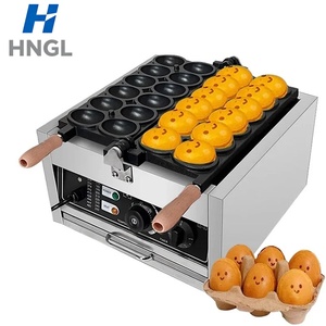 Machine à gaufres électriques Taiyaki en forme de poisson à bouche ouverte, modèle 5 Fish <span class=keywords><strong>Campbon</strong></span>, pour la vente en gros de snacks commerciaux – Offre spéciale - Product Image 4