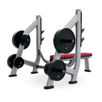 Équipement de gymnastique commerciale barre d'haltères fixes ensemble d'haltères de stockage poids gratuit Machine poignée cadre support d'haltères pour salle de sport