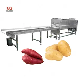 95% taux d'épluchage éplucheur de patates douces commercial propre machine à éplucher le manioc 220V en Afrique du Sud